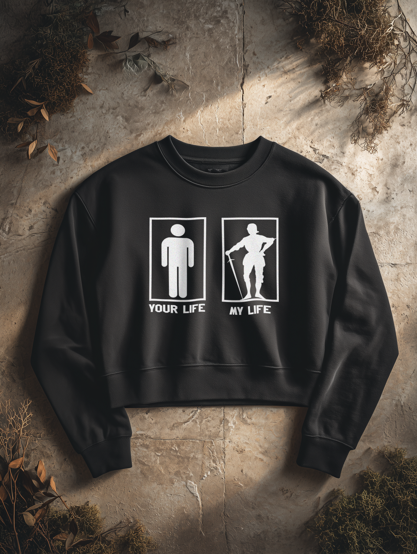 My Buhurt Life - Damen Bio Boxcut Sweatshirt