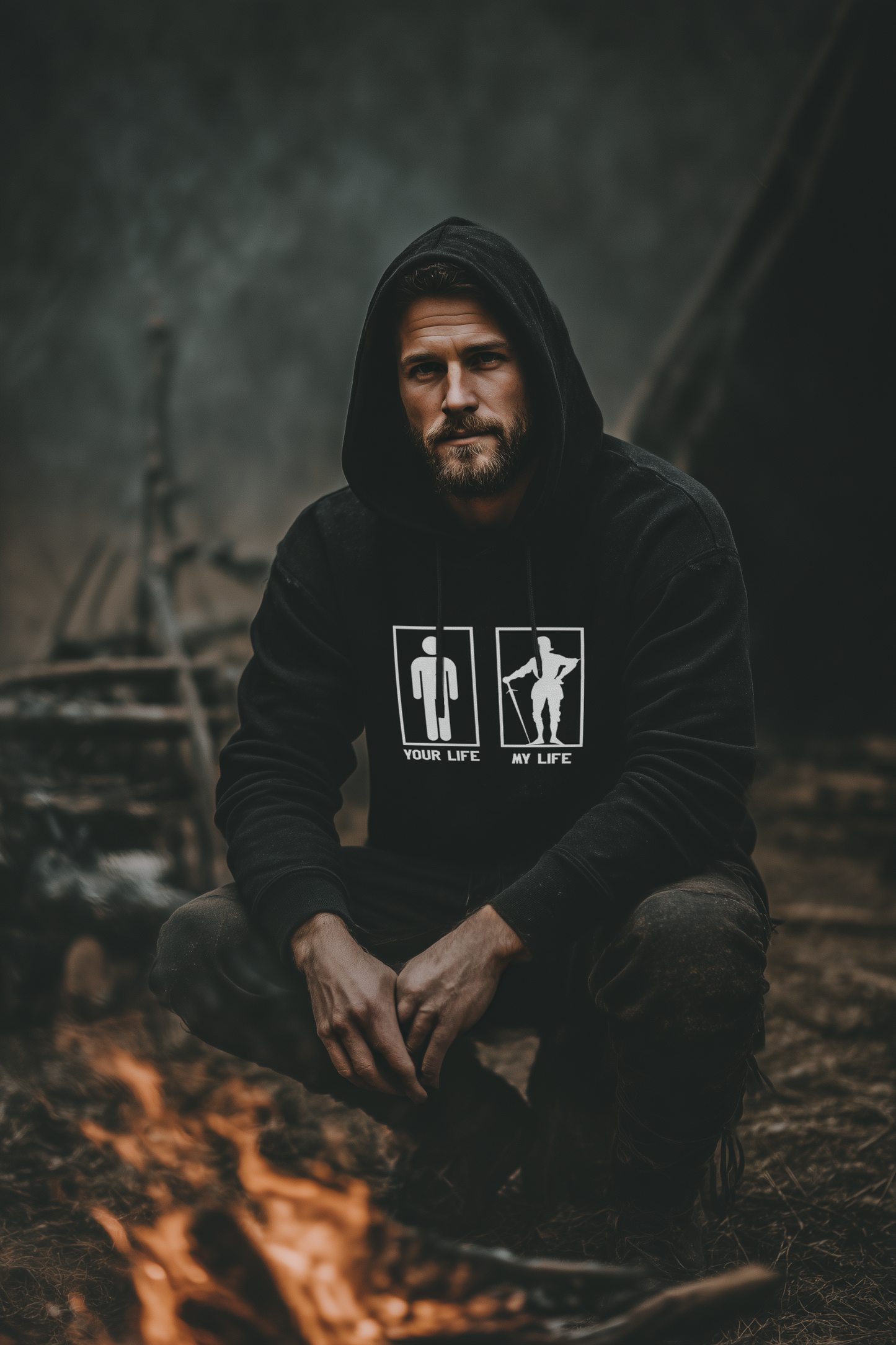 Buhurt Herren Hoodie - My Buhurt Life. Bouhourt Männer Hoodie