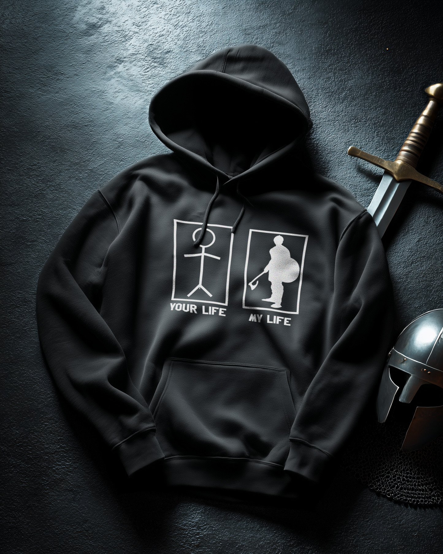 Buhurt Herren Hoodie - My Buhurt Life- Bouhourt Männer Pullover
