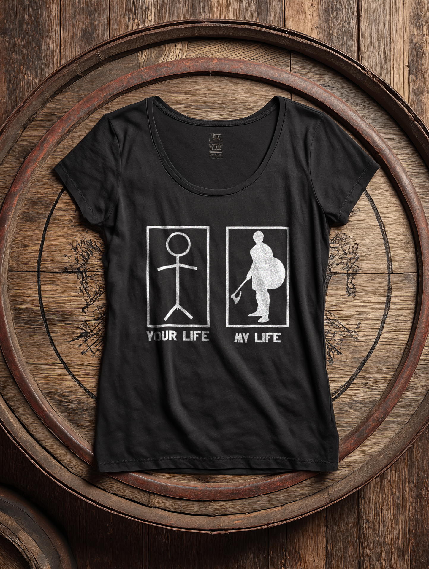 Your Life My Life Damen Buhurt Shirt Bio Baumwolle Lightweight Shirt