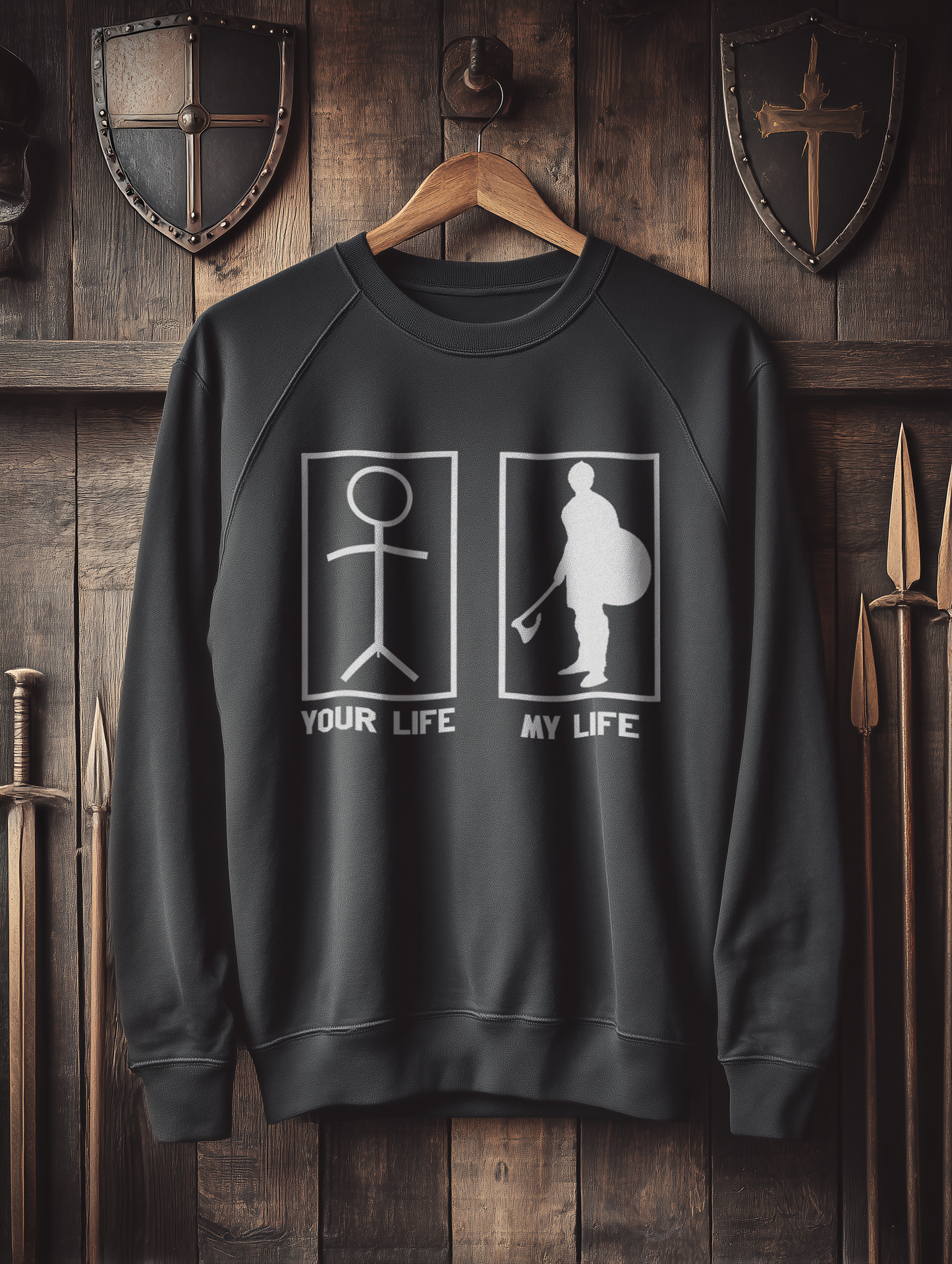 Buhurt Herren Premium Sweatshirt - My Buhurt Life- Bouhourt Männer Pullover