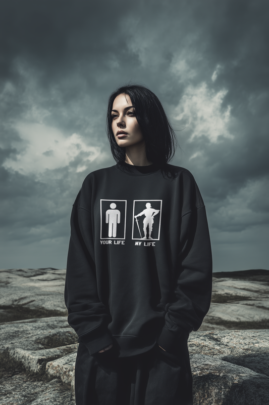 My Buhurt Life - Damen Bio Oversized Sweatshirt