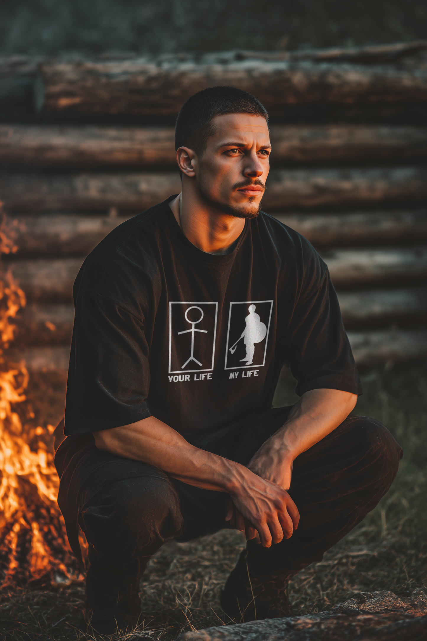 Your Life My Life Buhurt Shirt Herren 240g | HEMA Mittelalter T-Shirt