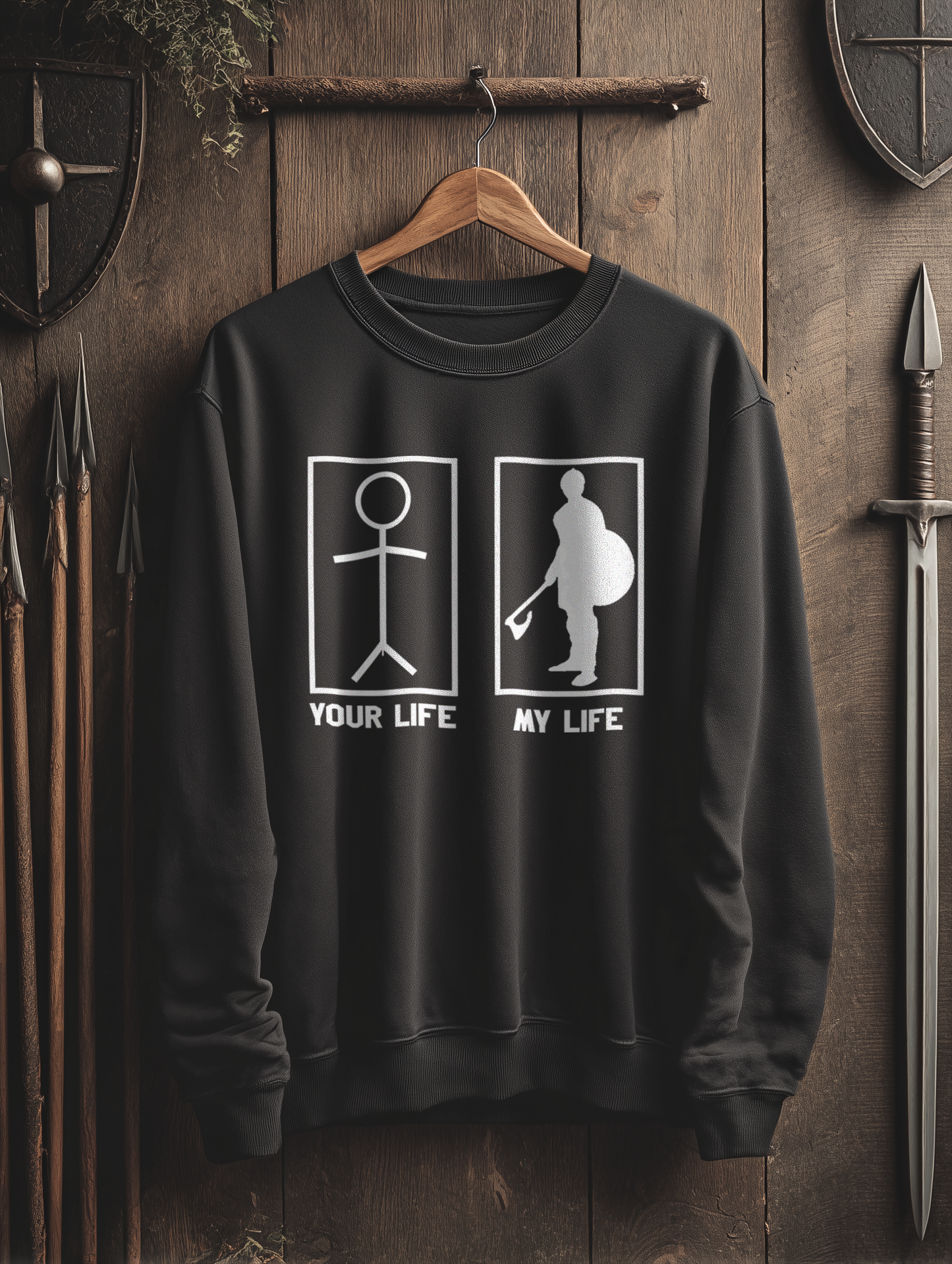 Buhurt Herren Premium Sweatshirt - My Buhurt Life- Bouhourt Männer Pullover
