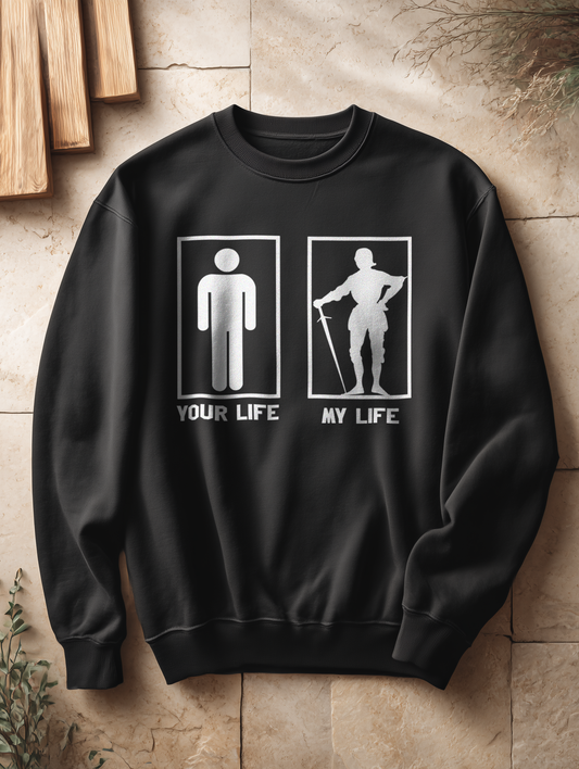My Buhurt Life - Damen Bio Oversized Sweatshirt