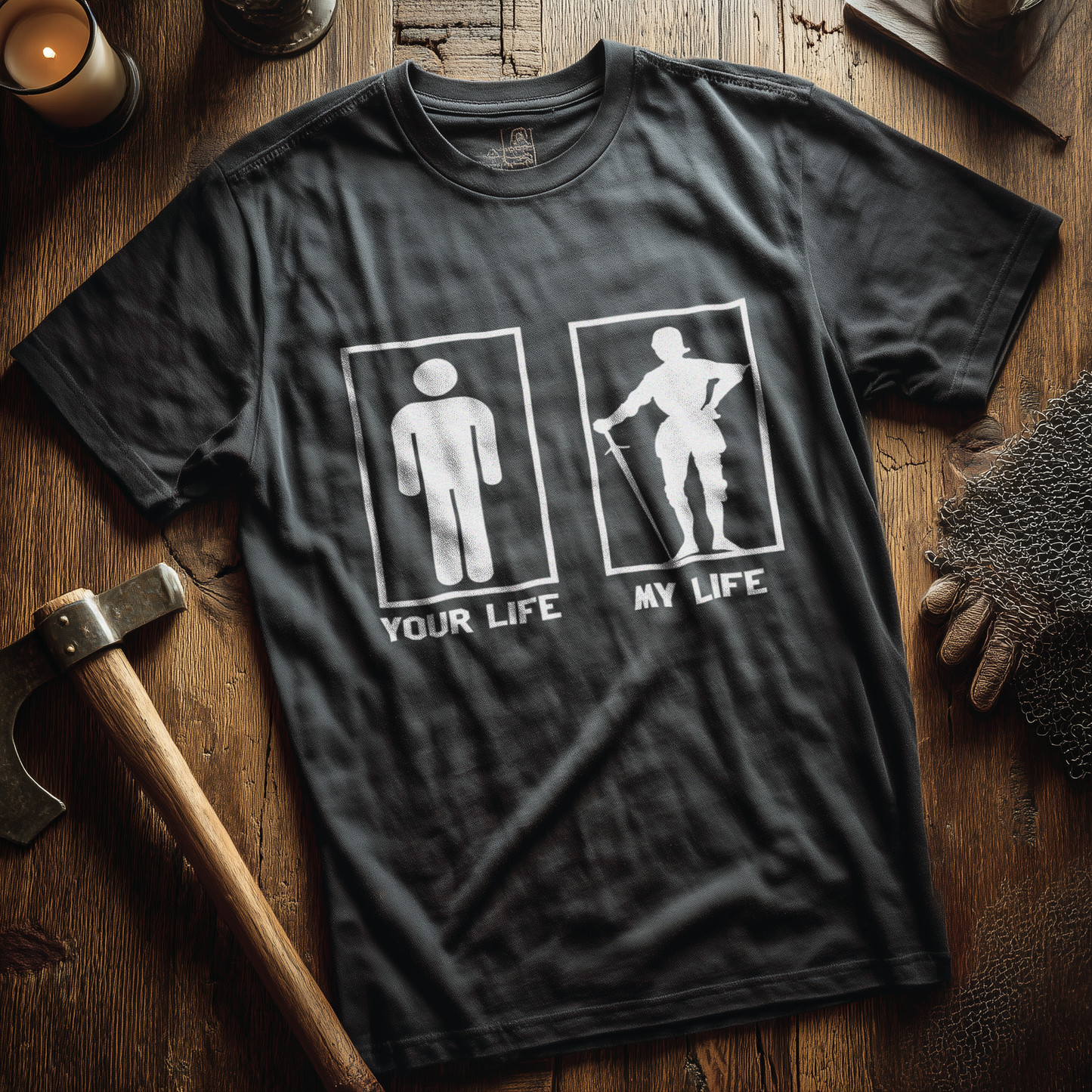 Buhurt Herren Premium T-Shirt - My Buhurt Life- Bouhourt Männer Shirt