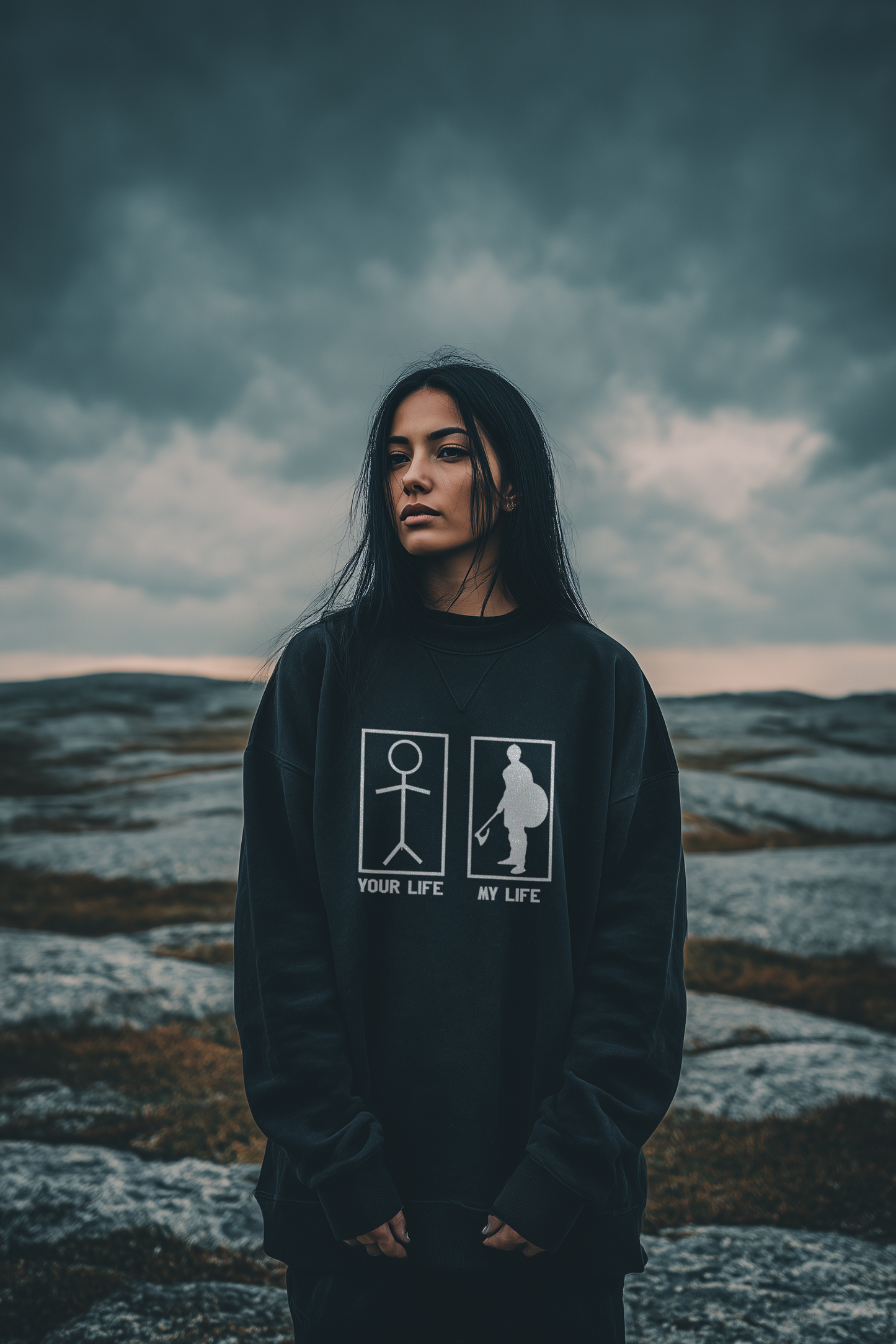 My Buhurt Life - Damen Bio Oversized Sweatshirt