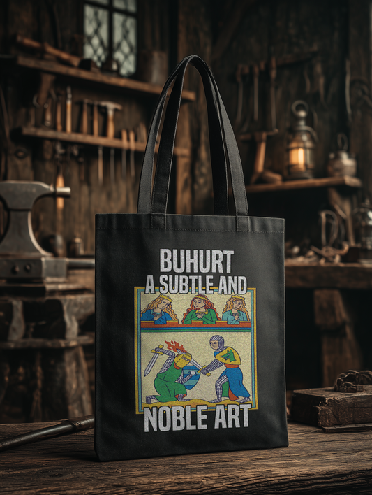 Buhurt – The Noble Art – Bio Stoffbeutel