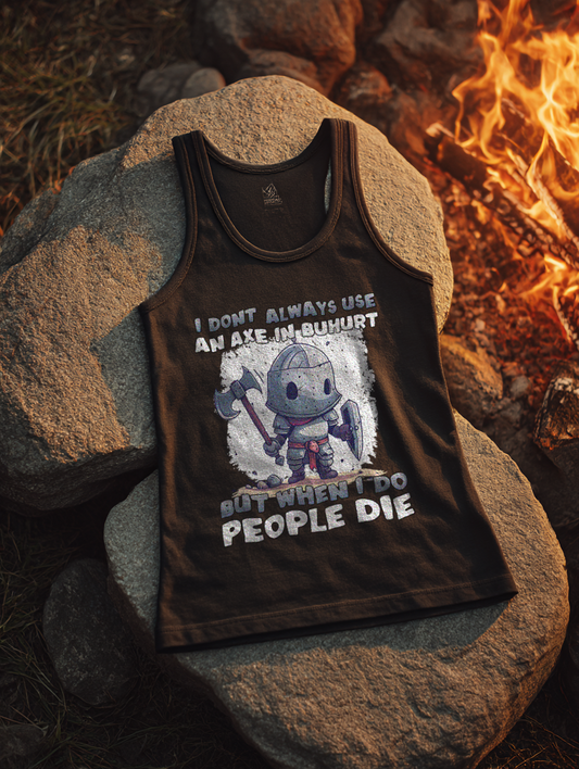 Chibi Buhurt Ritter Damen Tank Top  - Frauen Bio Tank-Top