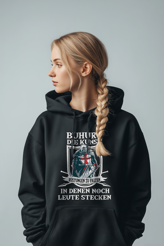 Buhurt – Die Kunst, Rüstungen zu falten – Bouhourt Damen Hoodie