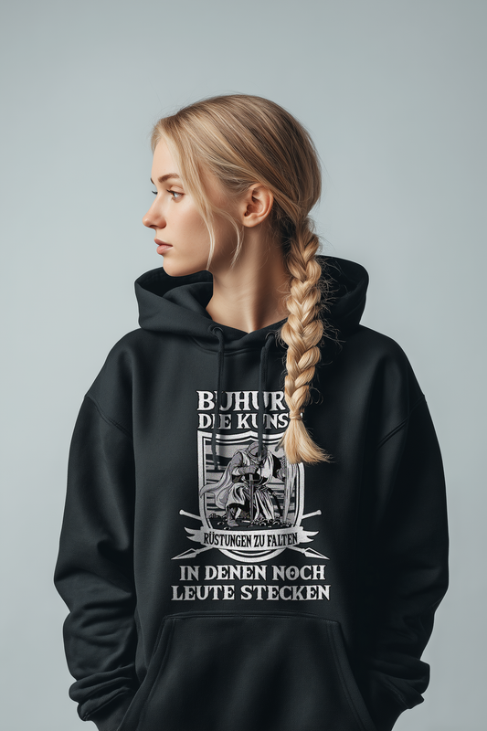 Buhurt | Die Kunst, Rüstungen zu falten | Bouhourt Damen Hoodie