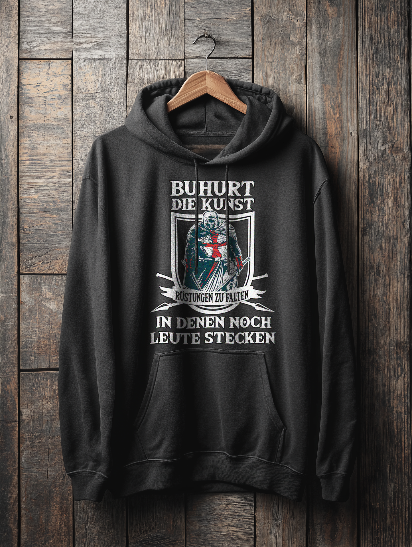 Buhurt – Die Kunst, Rüstungen zu falten – Bouhourt Damen Hoodie