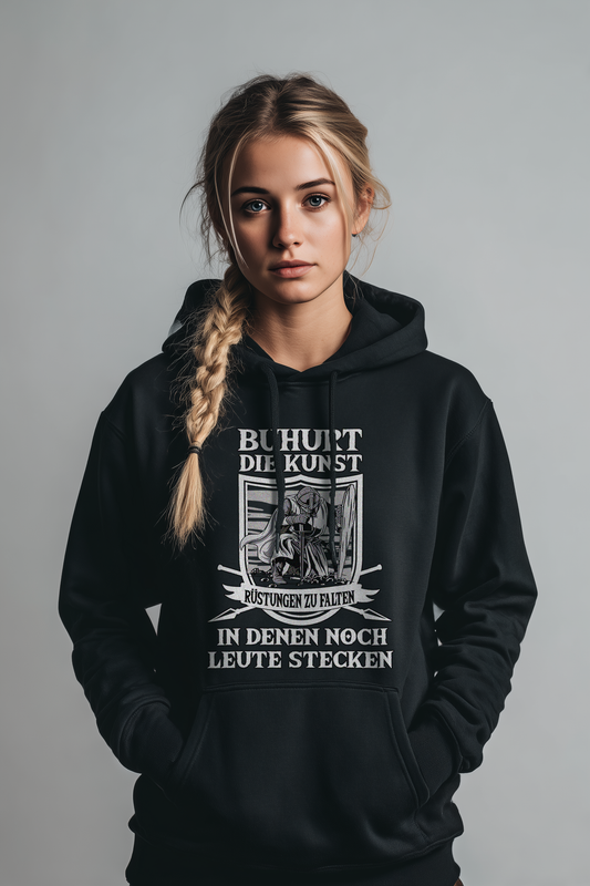 Buhurt | Die Kunst, Rüstungen zu falten | Bouhourt Damen Hoodie