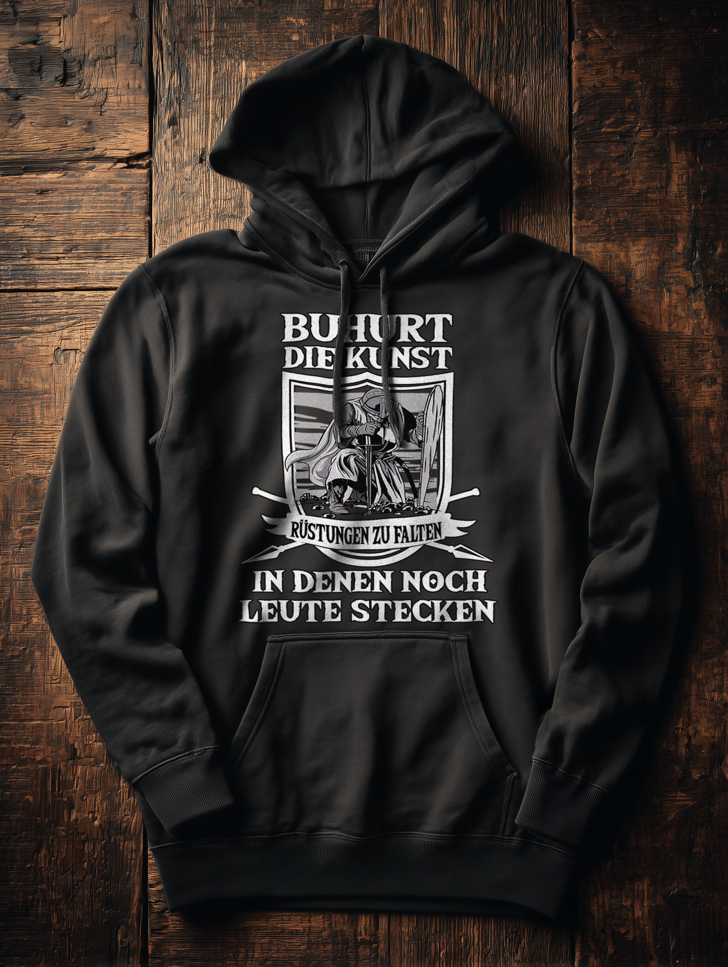 Buhurt | Die Kunst, Rüstungen zu falten | Bouhourt Damen Hoodie