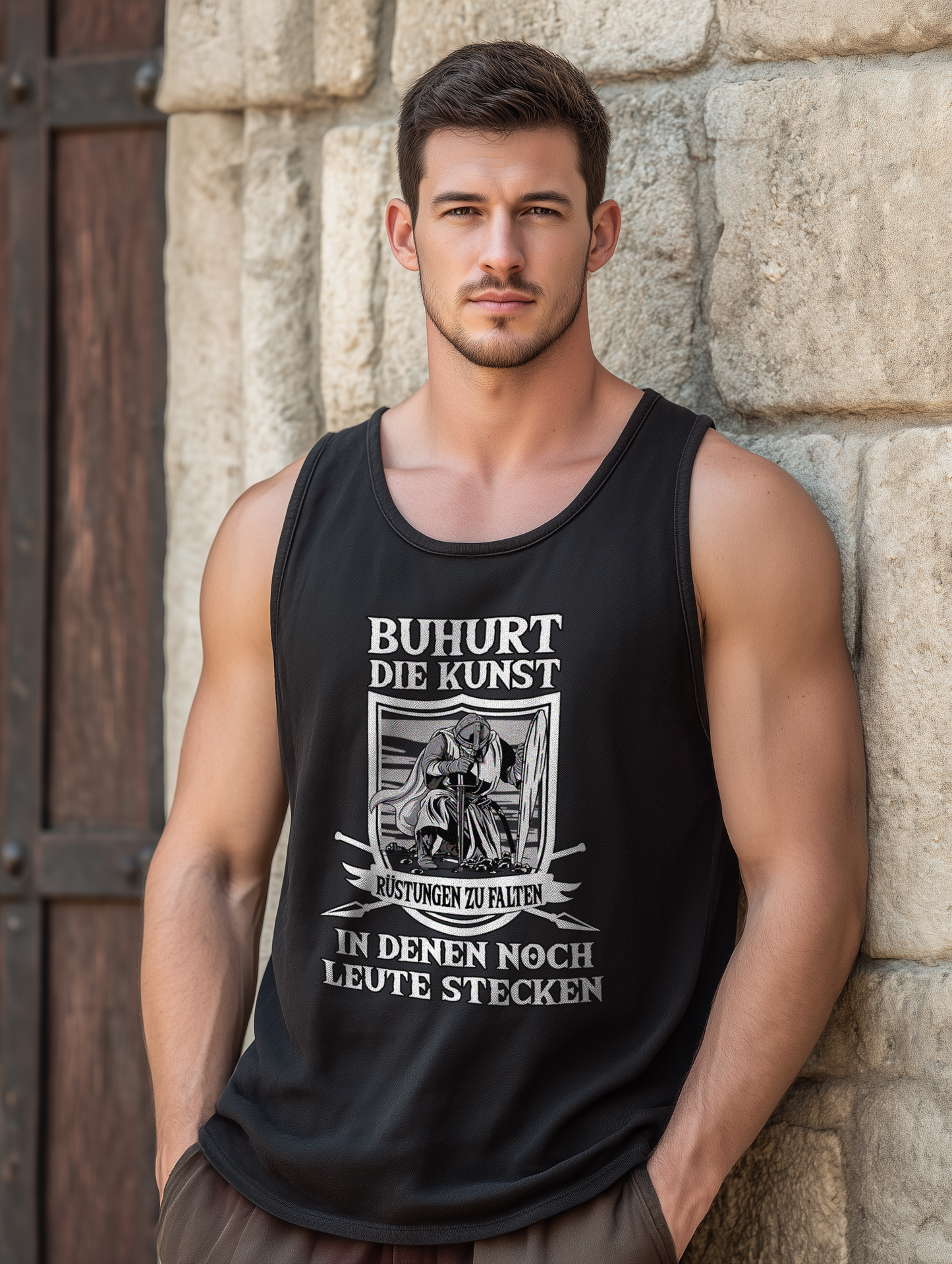 Buhurt – Die Kunst, Rüstungen zu falten – Crest Edition – Herren Bio Tank Top