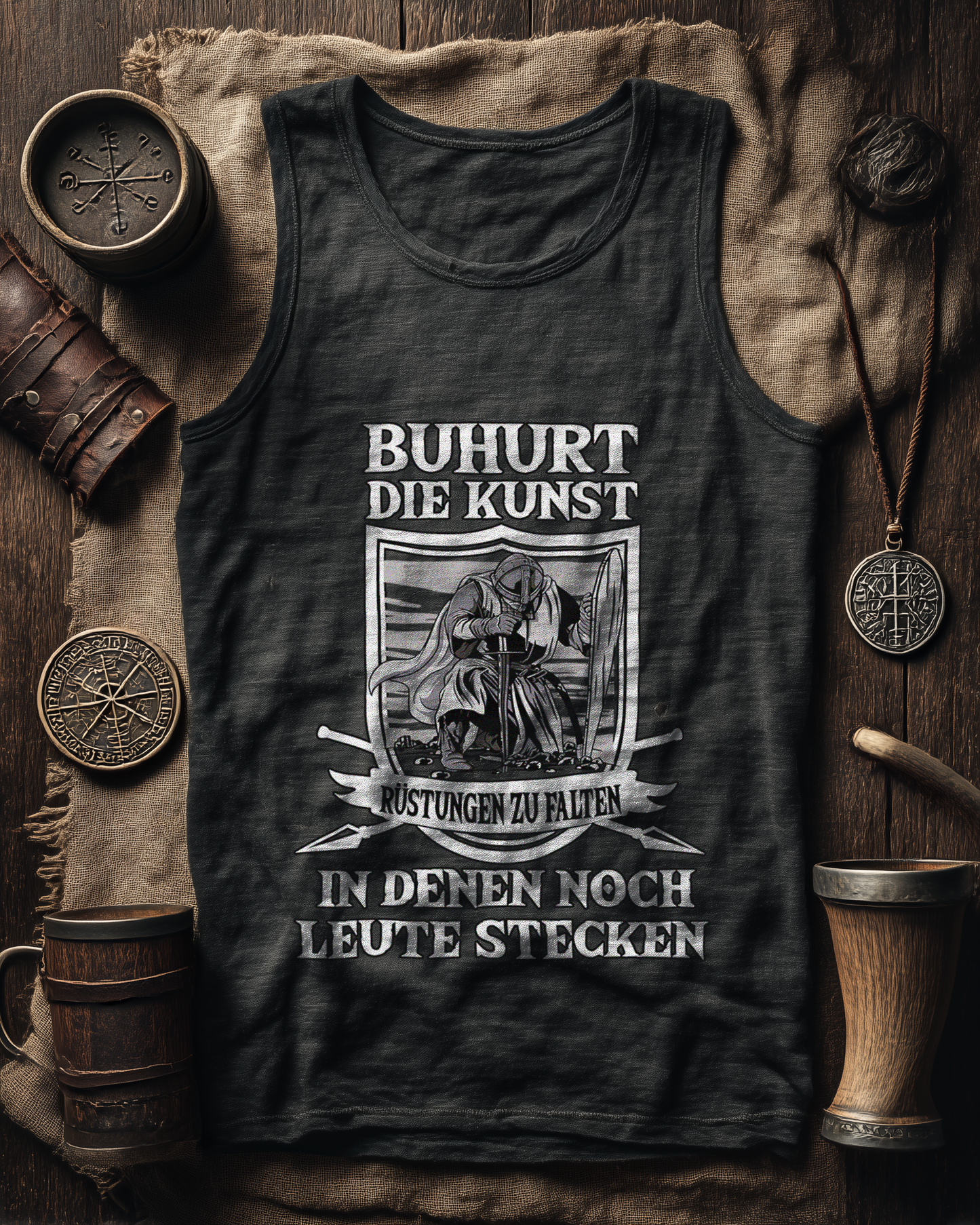 Buhurt – Die Kunst, Rüstungen zu falten – Crest Edition – Herren Bio Tank Top
