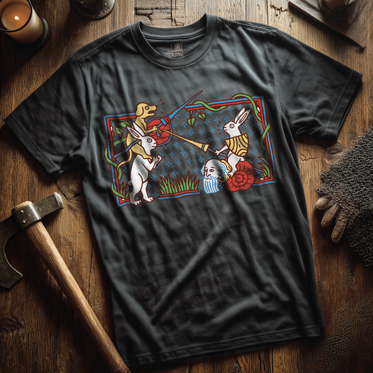 Buhurt Herren Premium T-Shirt | Mittelalterliche Marginalien | Buhurt T-Shirt