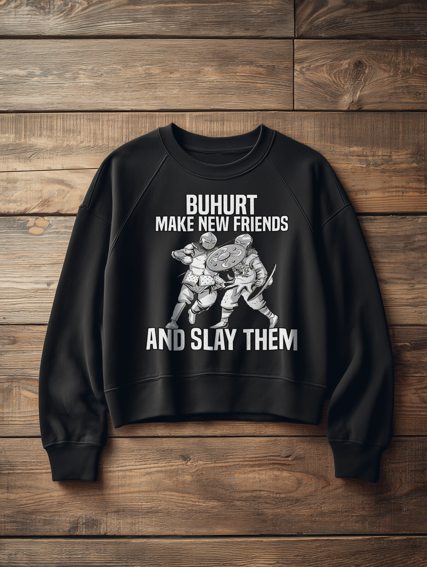 Make New Friends | Damen Bio Boxcut Sweatshirt | Frauen Boxcut Pullover