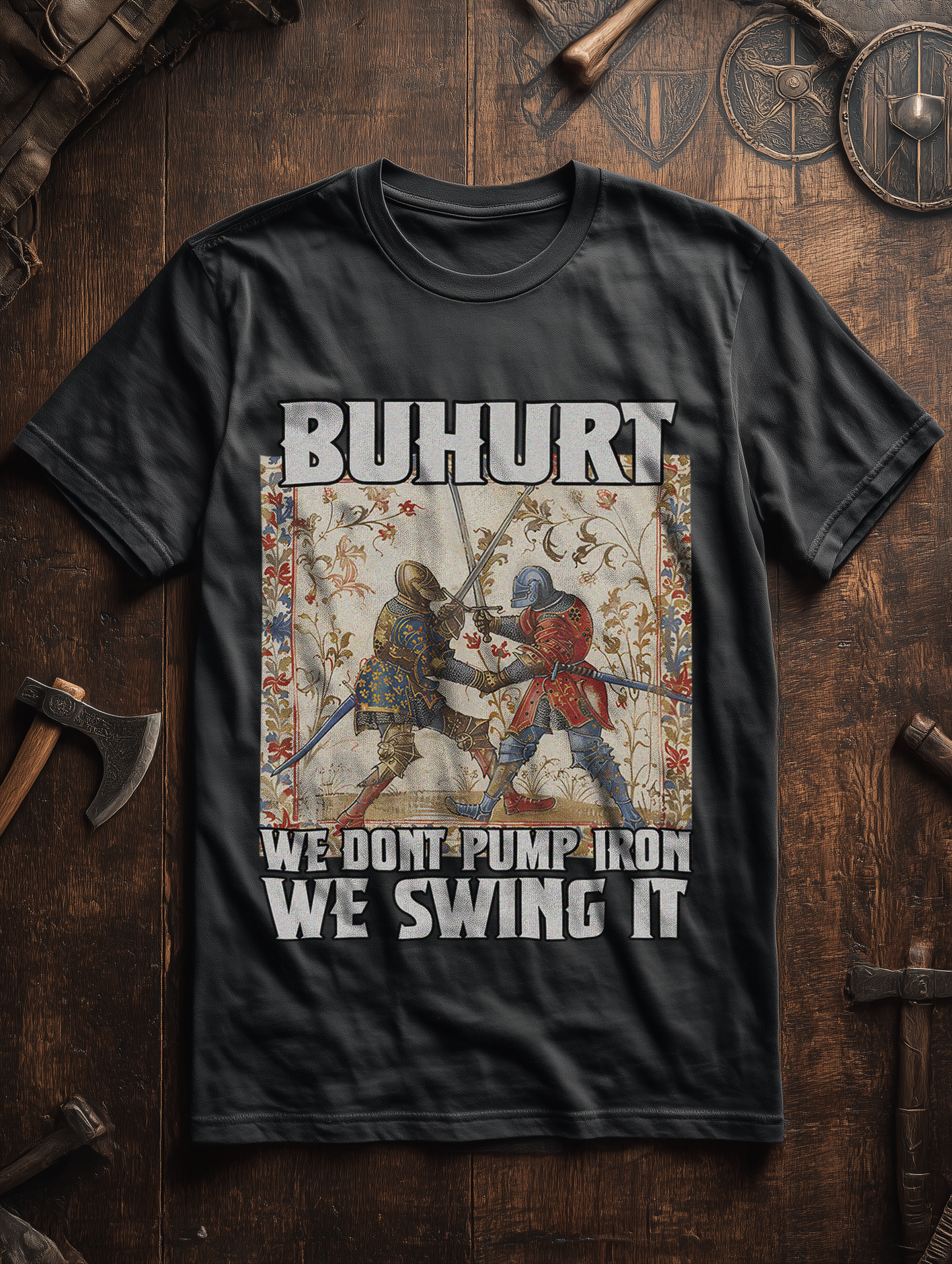 Buhurt We Swing It Shirt Oversize 240g Bio Baumwolle Oversized T-Shirt