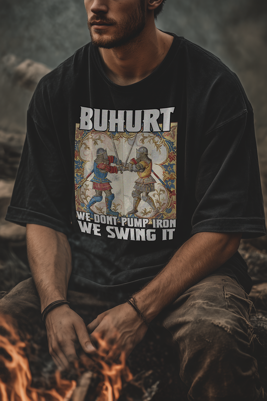 Buhurt We Swing It Shirt 240g Oversize Herren Shirt Bio Baumwolle