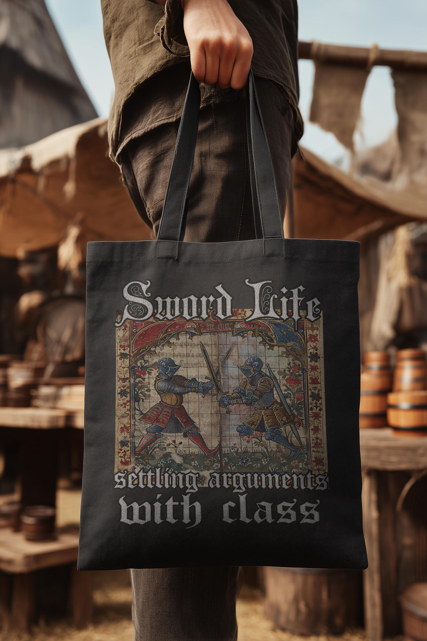 Sword Life | Settling Arguments with Class | Bio Stoffbeutel