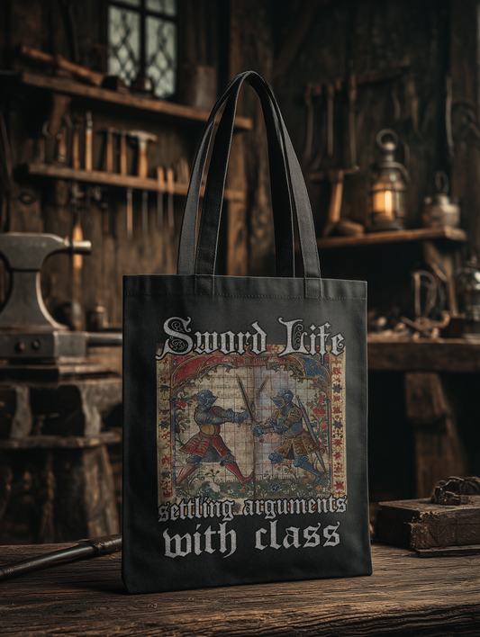 Sword Life | Settling Arguments with Class | Bio Stoffbeutel