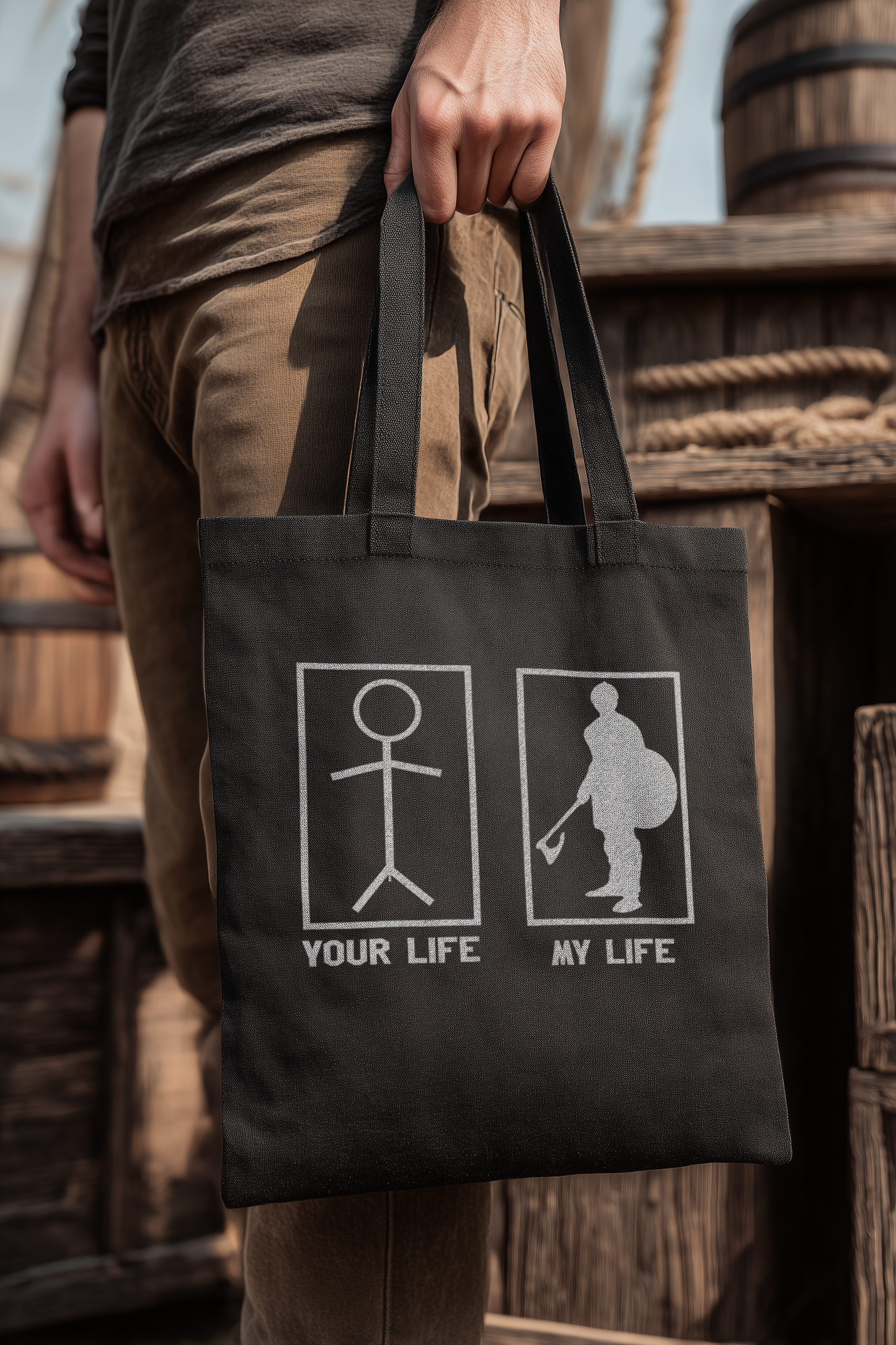 Your Life / My Life – Bio Stoffbeutel