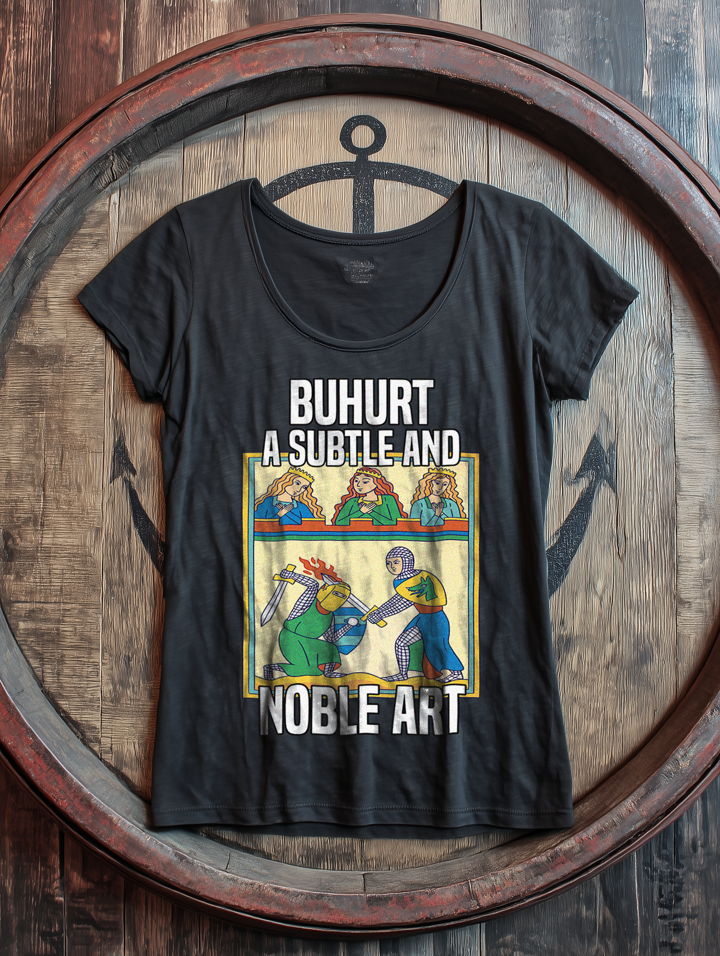 Buhurt Eine Subtile Und Noble Kunst - Buhurt Damen T-Shirt Noble Art
