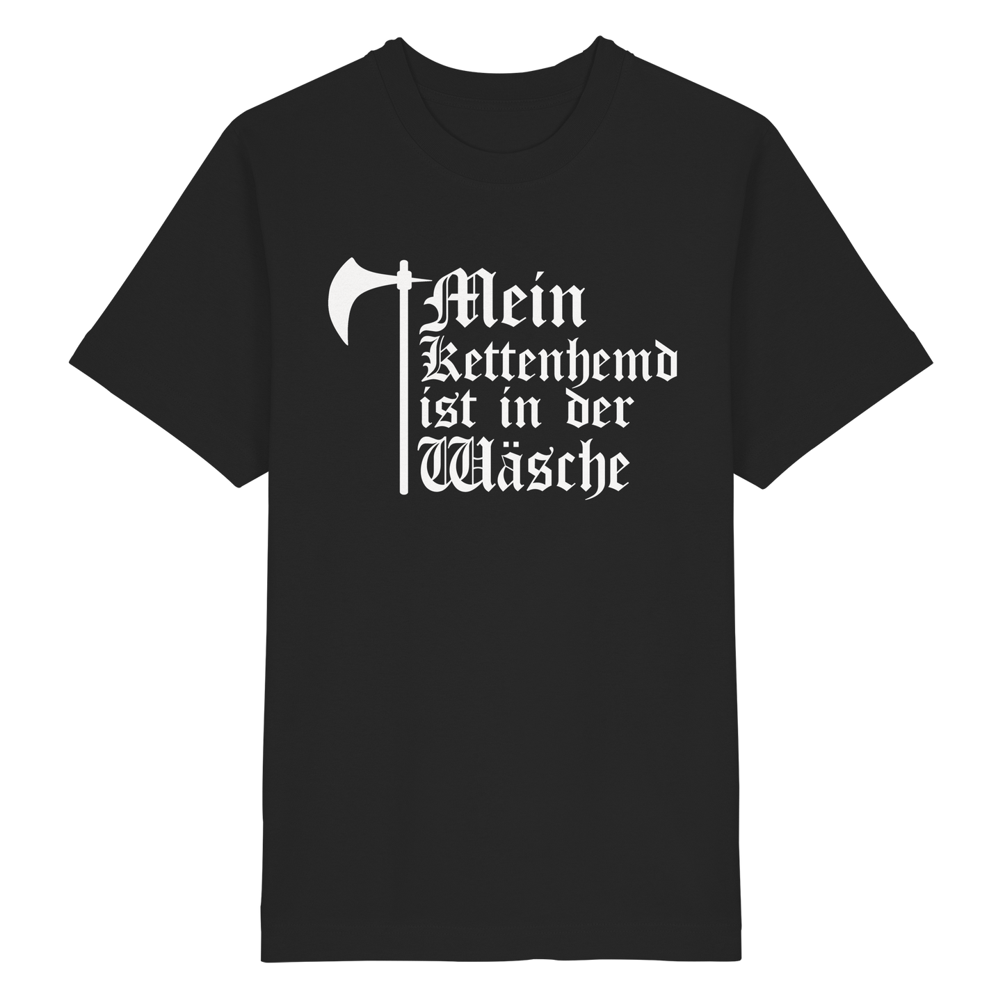 Buhurt Mein Kettenhemd Shirt 240g Oversize Herren Bio T-Shirt