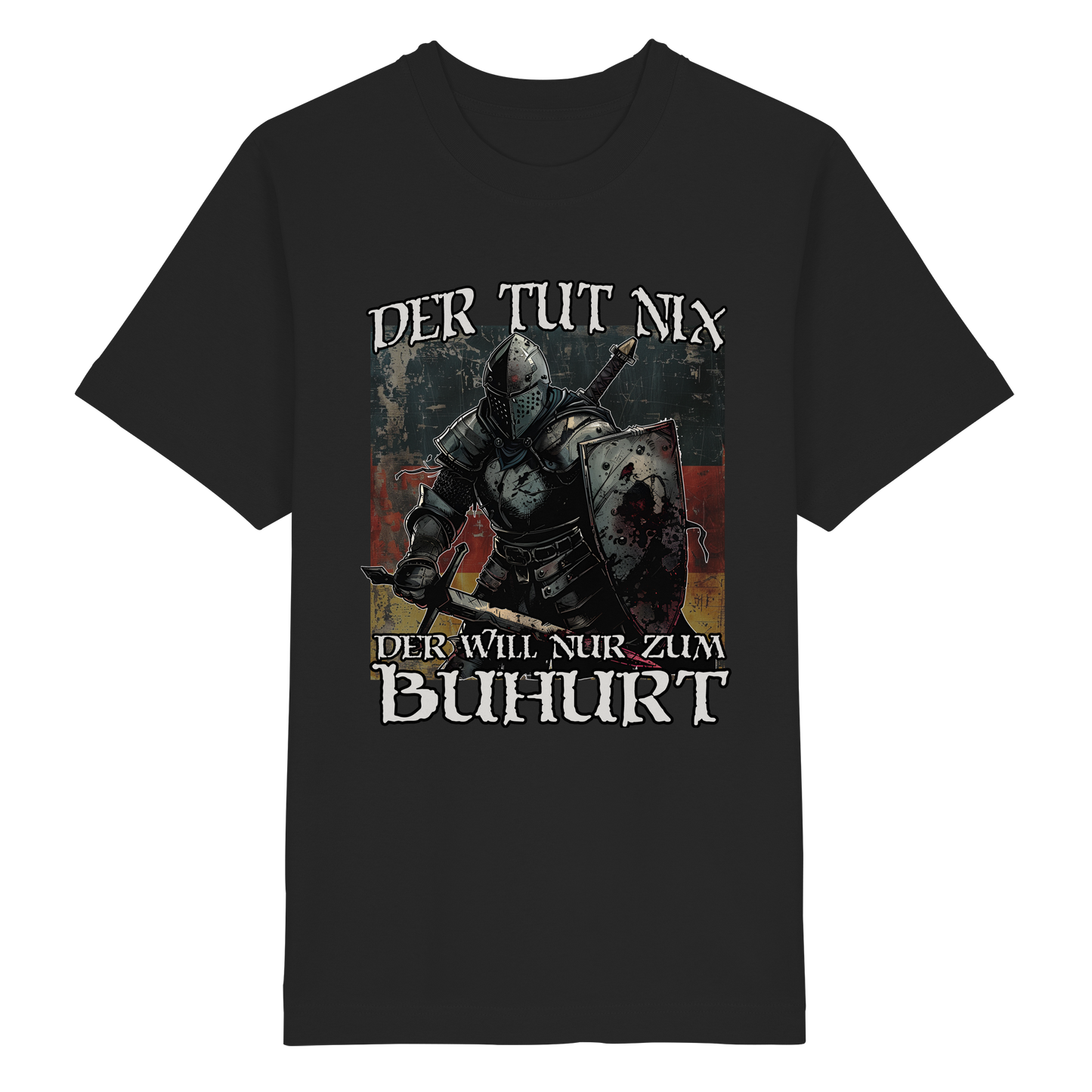 Der tut nix Buhurt T-Shirt Herren 240g Bio Baumwolle | HEMA Mittelalter Shirt