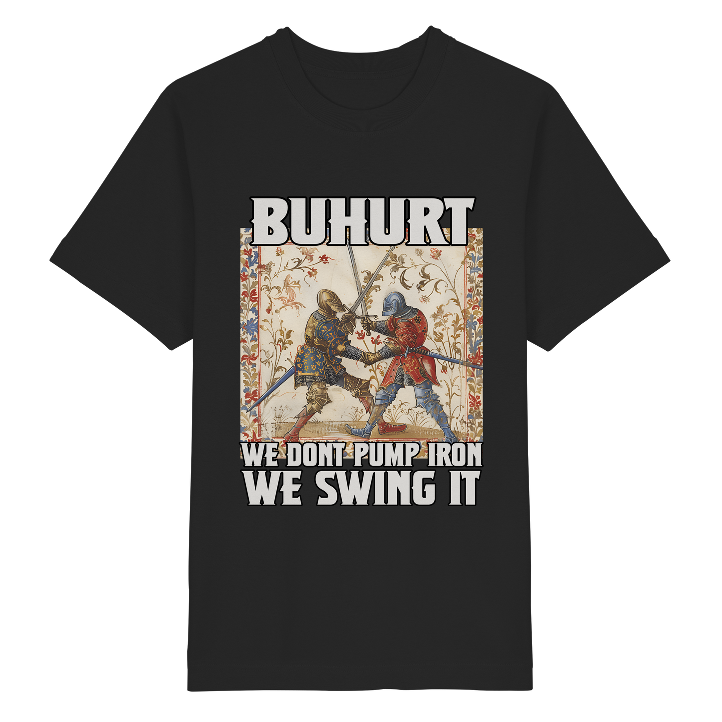 Buhurt We Swing It Shirt Oversize 240g Bio Baumwolle Oversized T-Shirt