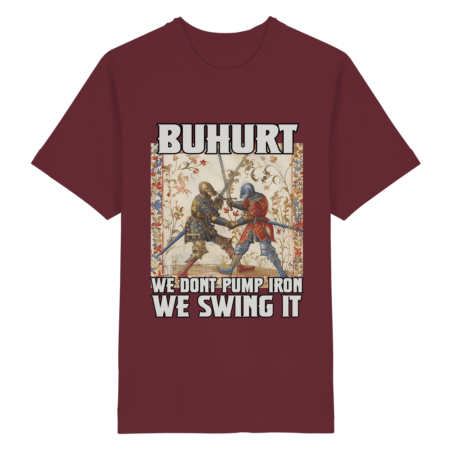 Buhurt We Swing It Shirt Oversize 240g Bio Baumwolle Oversized T-Shirt