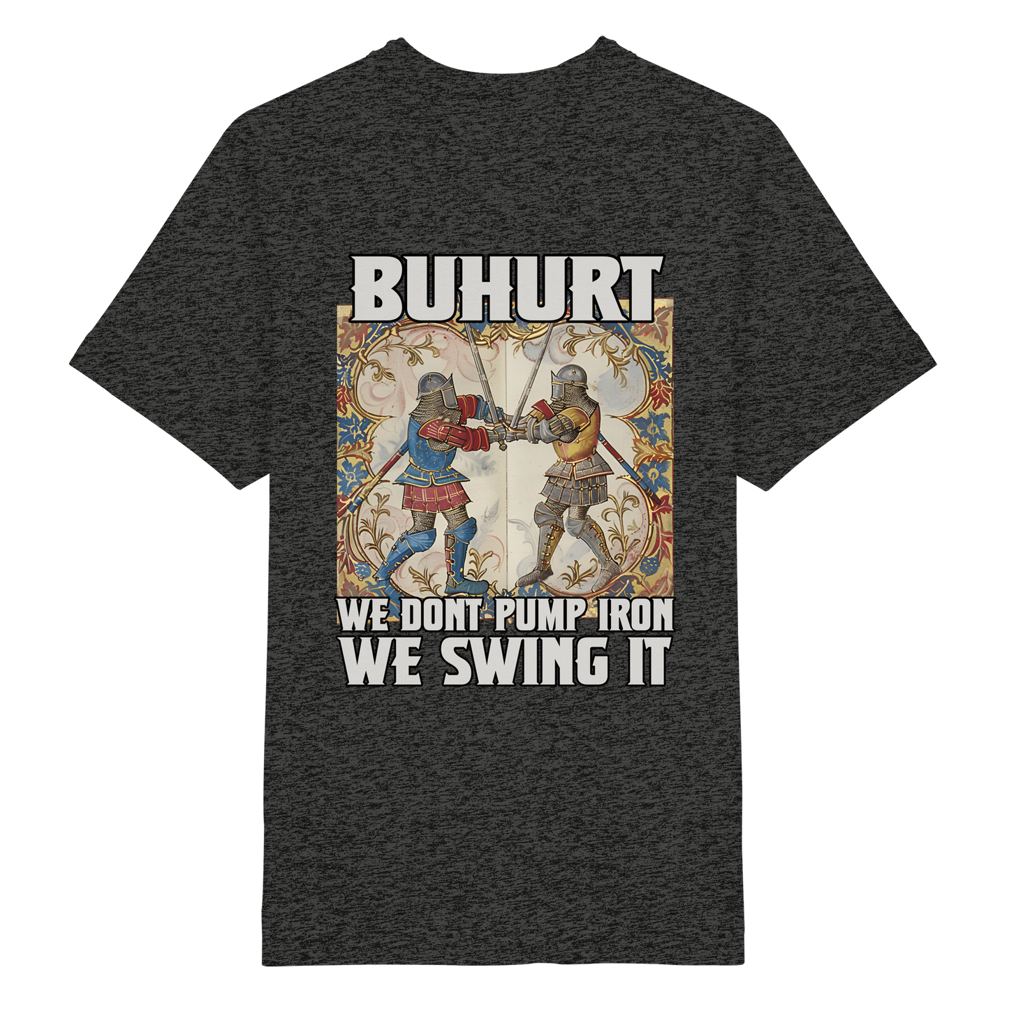 Buhurt We Swing It Shirt 240g Oversize Herren Shirt Bio Baumwolle