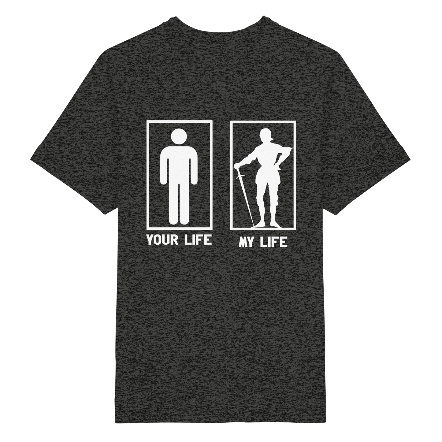 Buhurt Your Life My Life Shirt 240g Oversize Herren Bio T-Shirt