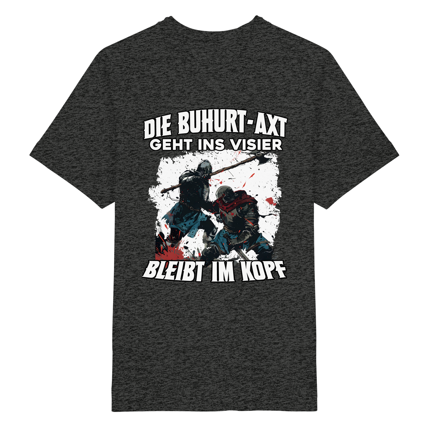 Buhurt Axt Shirt 240g Oversize Herren T-Shirt Bio Baumwolle