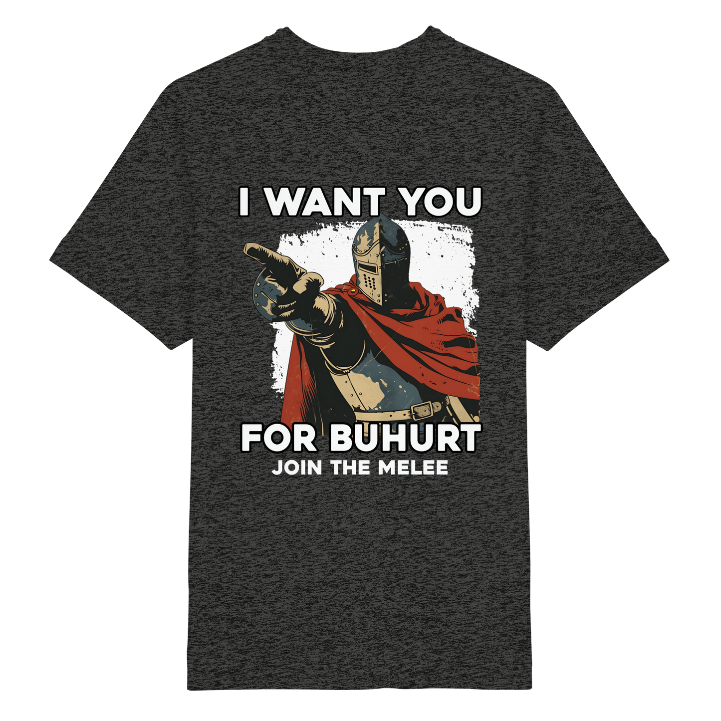 I Want You for Buhurt Shirt 240g Oversize Bio Baumwolle Oversized T-Shirt