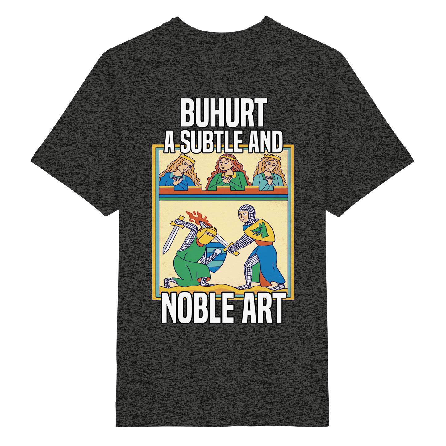 Buhurt Eine Subtile Und Noble Kunst - Herren - Heavy Oversized Bio Shirt