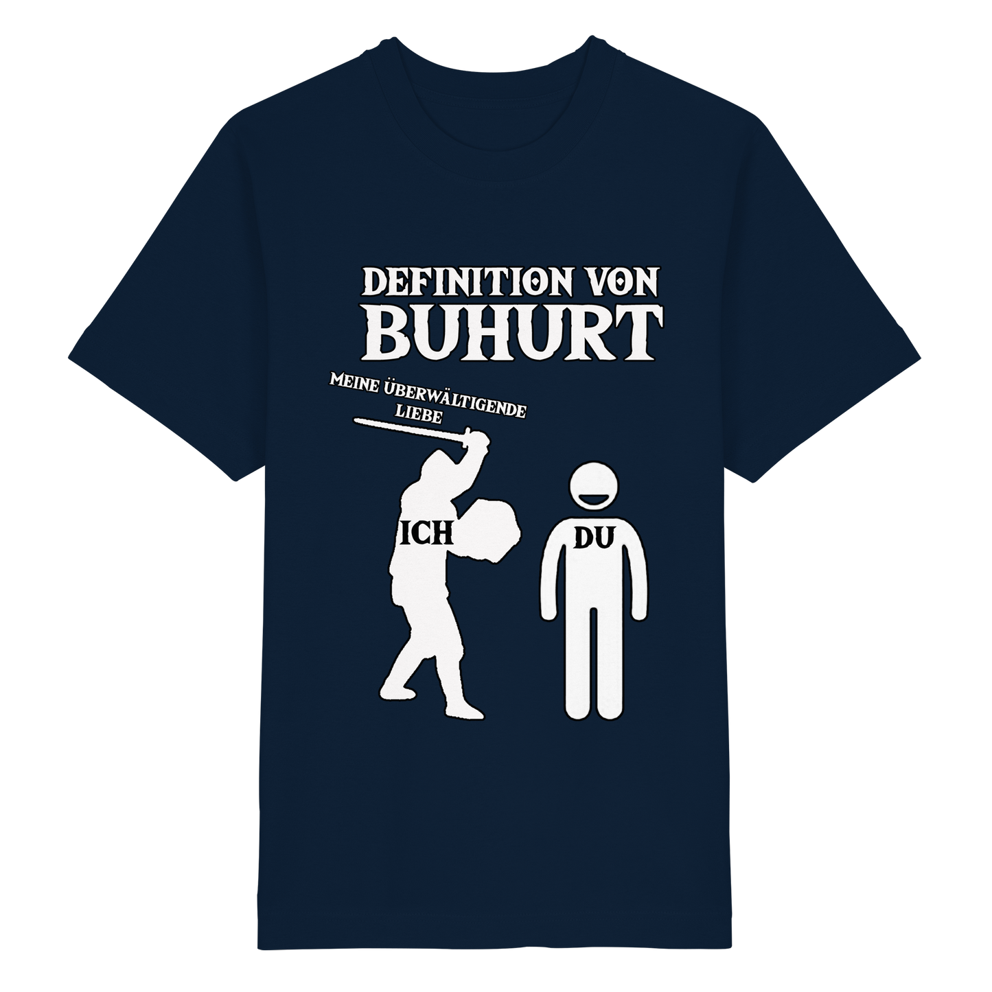 Definition von Buhurt - Herren - Schweres Oversized Bio Shirt