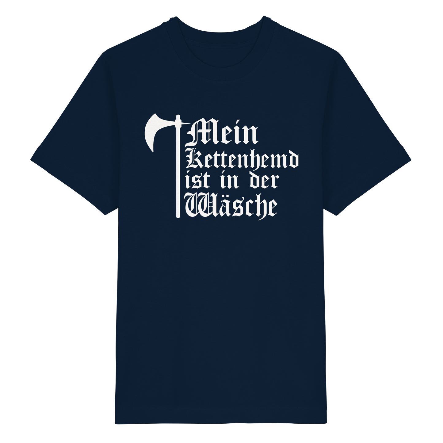 Buhurt Mein Kettenhemd Shirt 240g Oversize Herren Bio T-Shirt