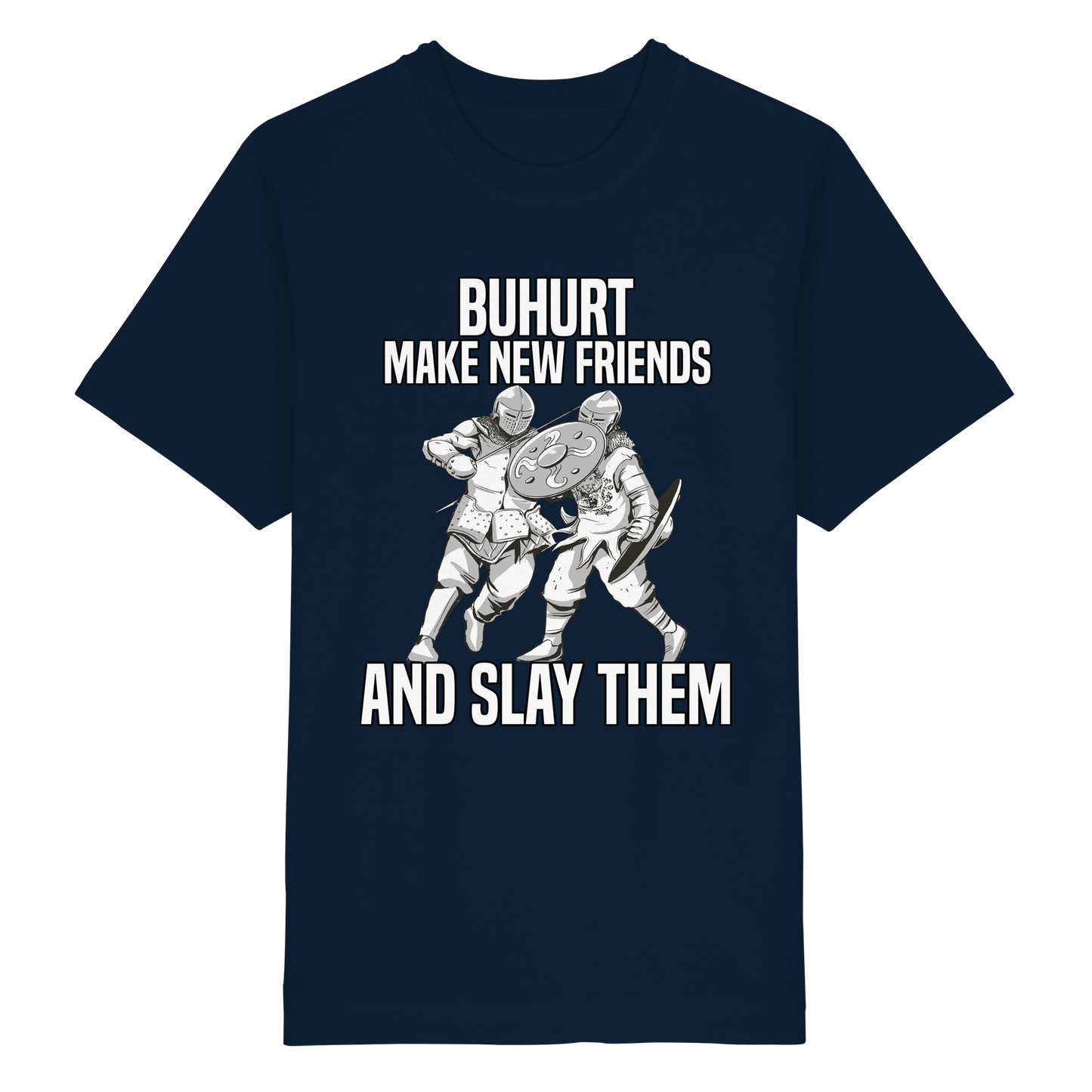 Buhurt Make New Friends Shirt 240g Oversize | HEMA Mittelalter
