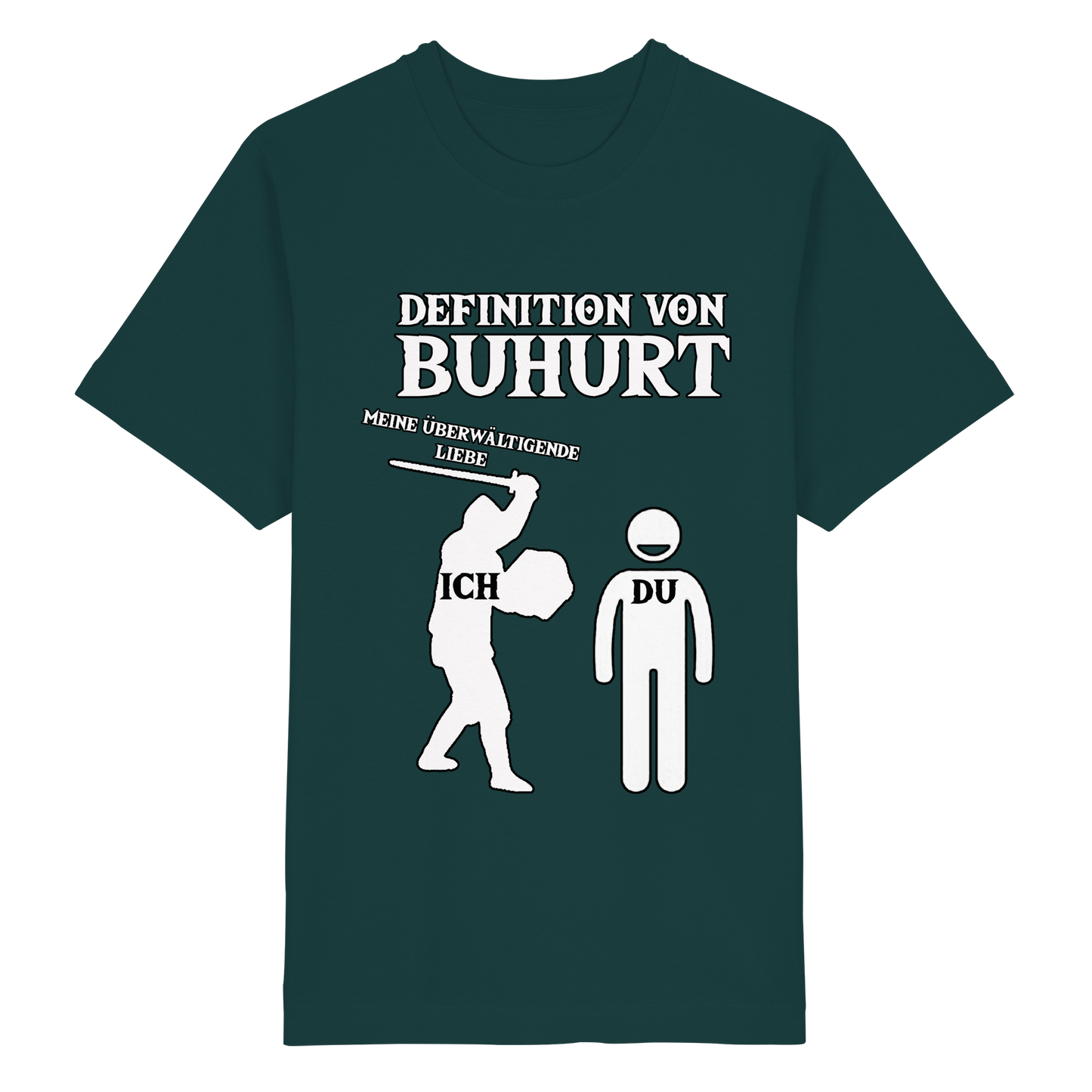 Definition von Buhurt - Herren - Schweres Oversized Bio Shirt