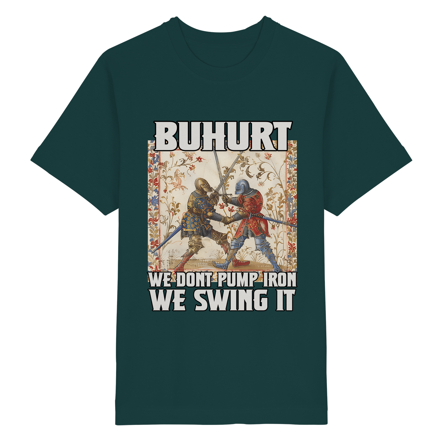 Buhurt We Swing It Shirt Oversize 240g Bio Baumwolle Oversized T-Shirt