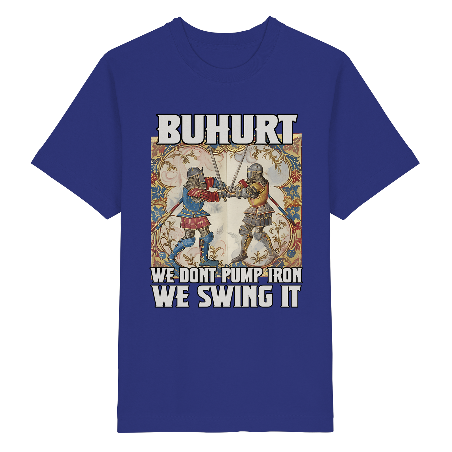 Buhurt We Swing It Shirt 240g Oversize Herren Shirt Bio Baumwolle