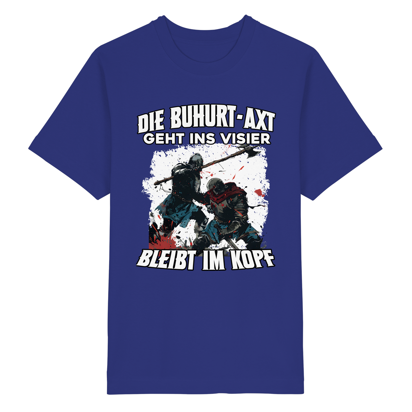 Buhurt Axt Shirt 240g Oversize Herren T-Shirt Bio Baumwolle