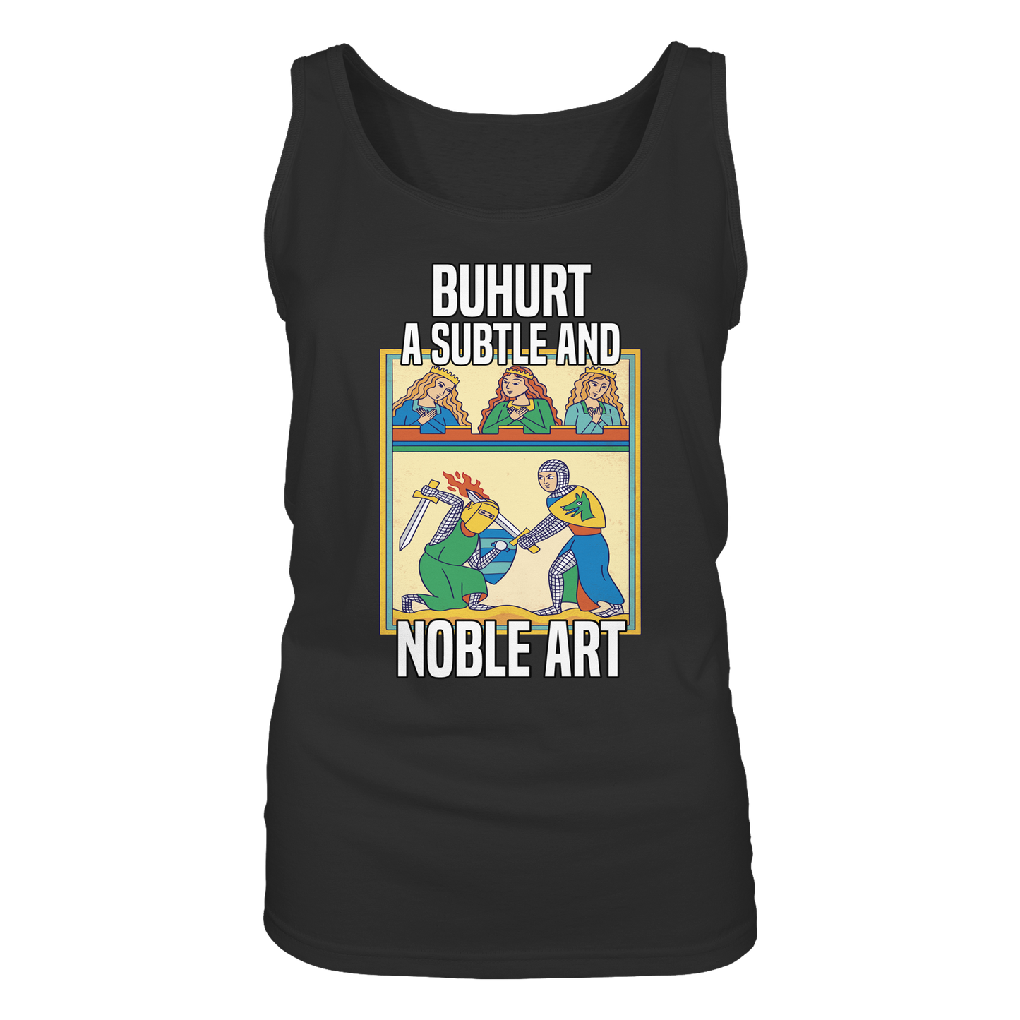 Buhurt Noble Art Damen Tank Top- Frauen Bio Tank Top