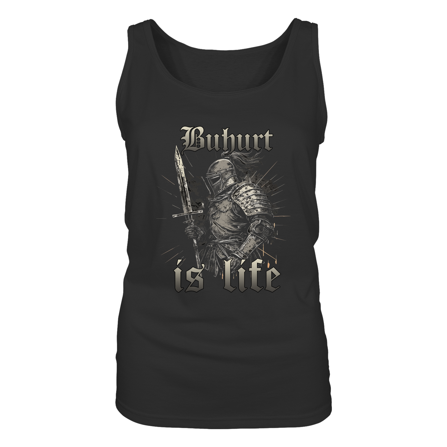 Buhurt Is Life Damen Tank Top - Frauen Bio Tank-Top