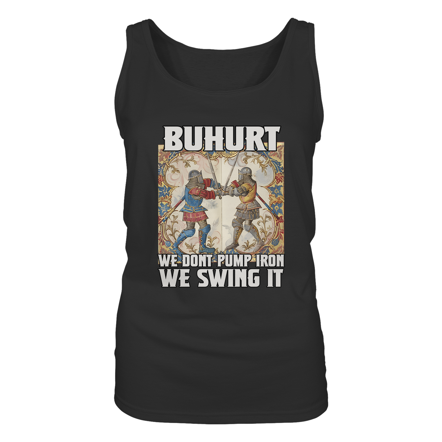 Buhurt Stundenbuch – Damen Tank Top- Frau Bio T-Shirt