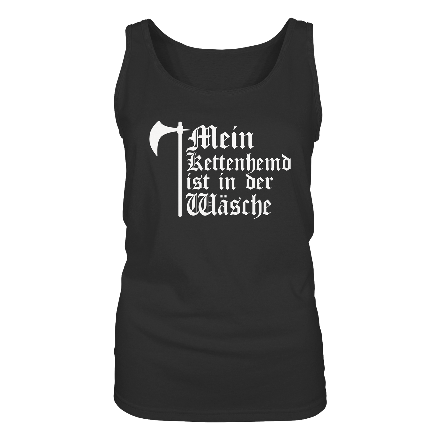 Mein Kettenhemd ist in der Wäsche Damen Tank Top Frauen Bio Tank Top
