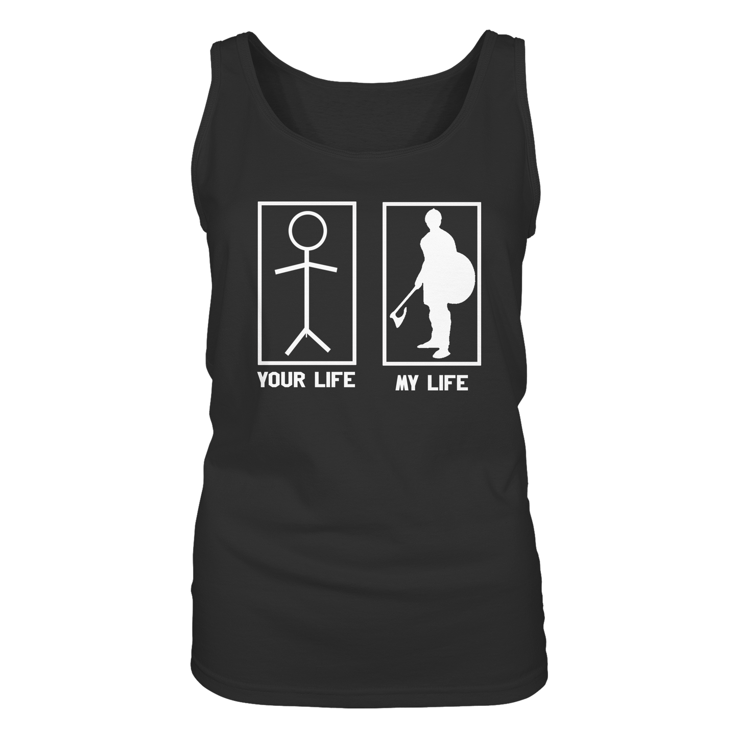 Your Life My Life Buhurt Damen Tank Top - Frauen Bio Tank-Top