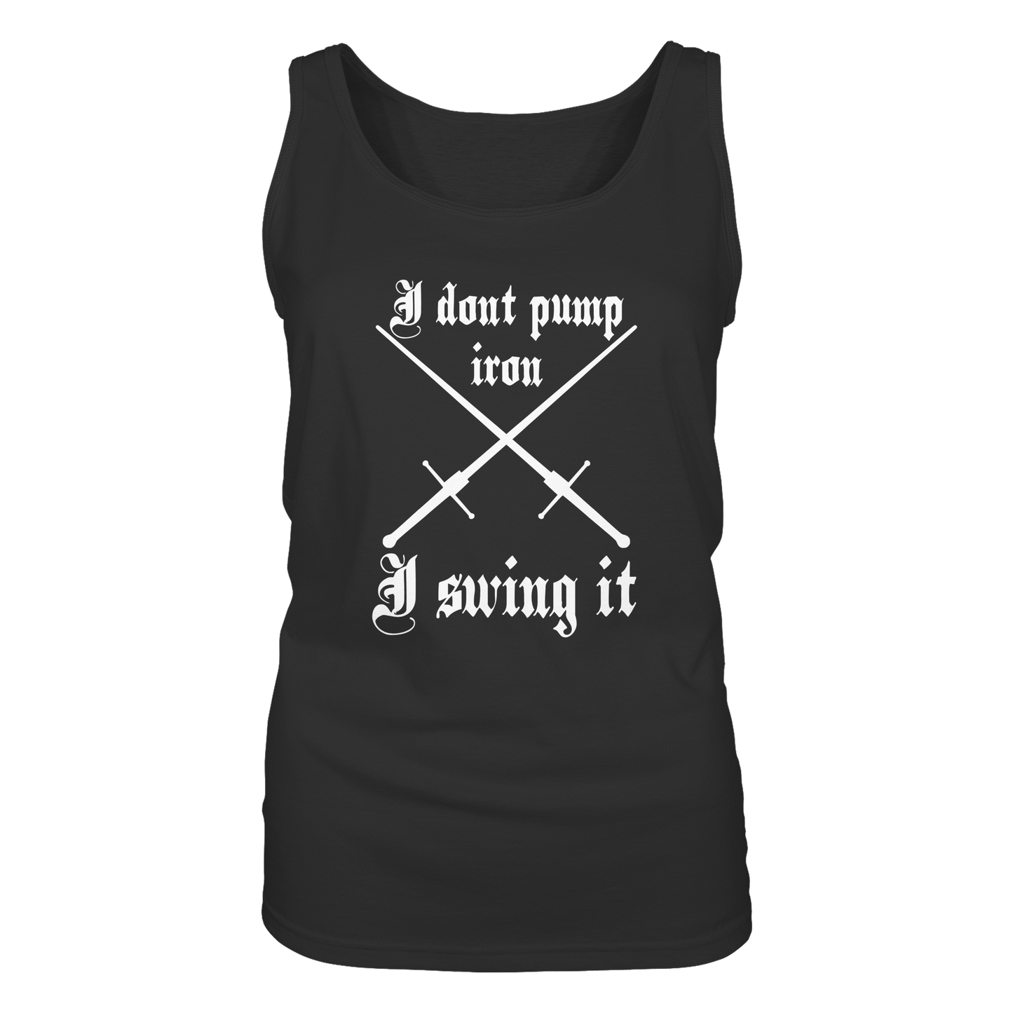 I Dont Pump Iron Damen HEMA Tank Top  Frauen Bio Tank-Top